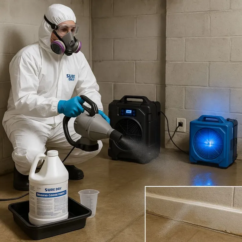 Sanitization and Odor Removal process in Brookhaven, PA
