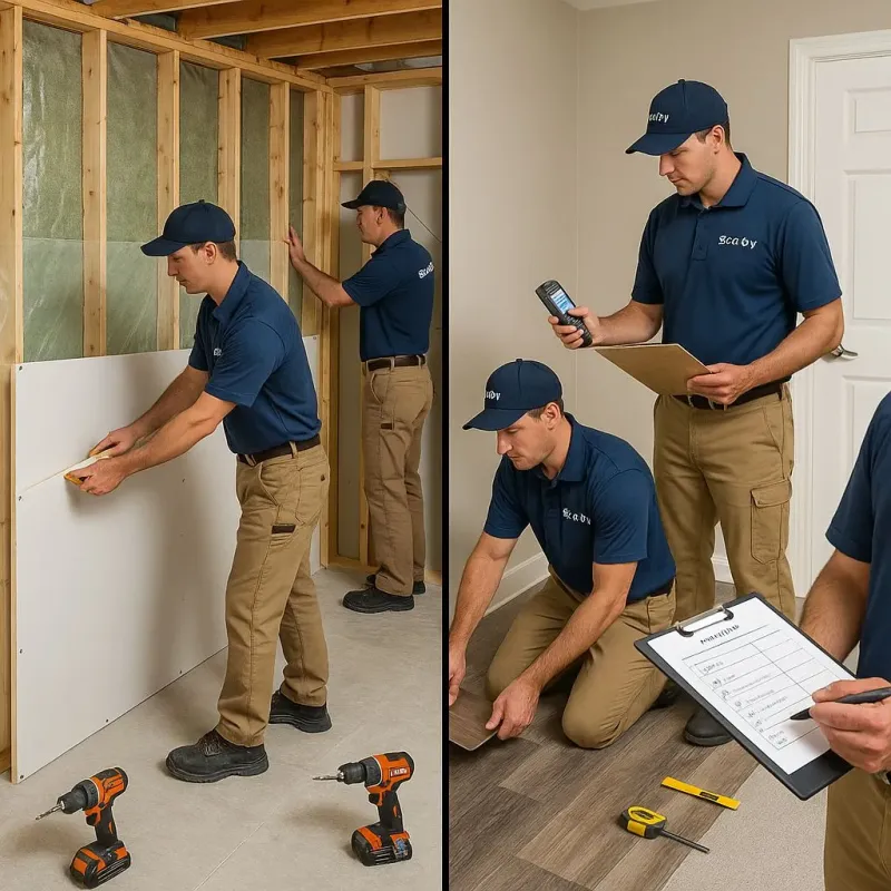 Repairs and Reconstruction process in Brookhaven, PA