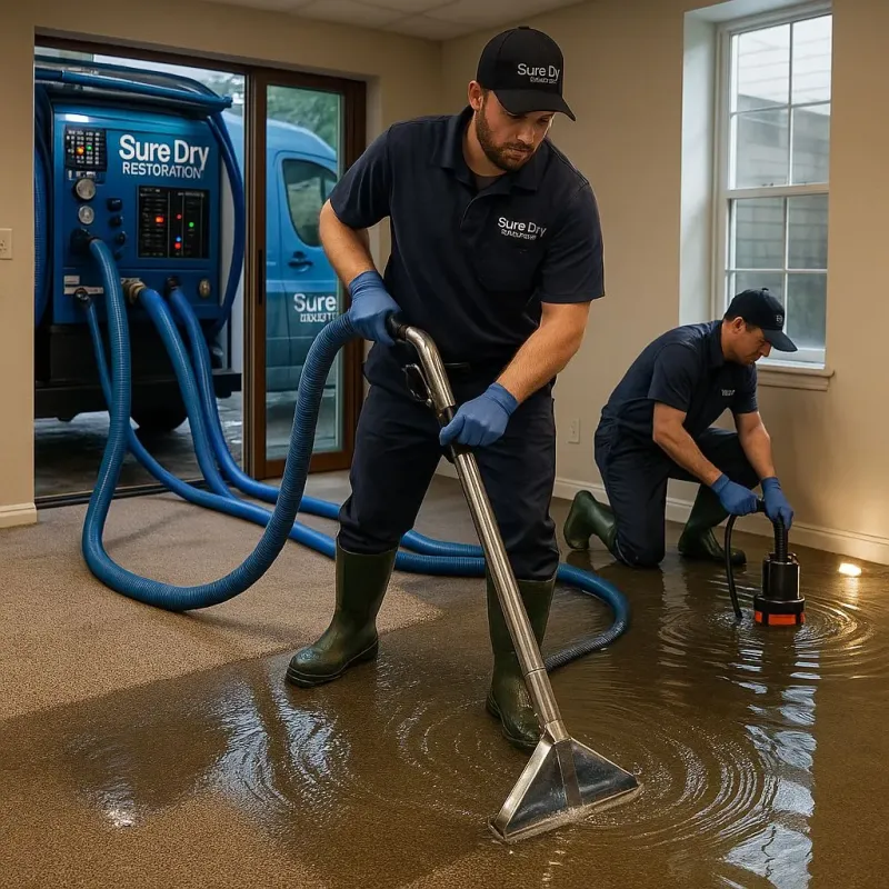 Water Extraction and Removal process in Brookhaven, PA